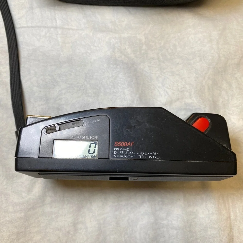 Kodak S500AF 35mm Autofocus Film Camera With Original Kodak Carrying‎ Case